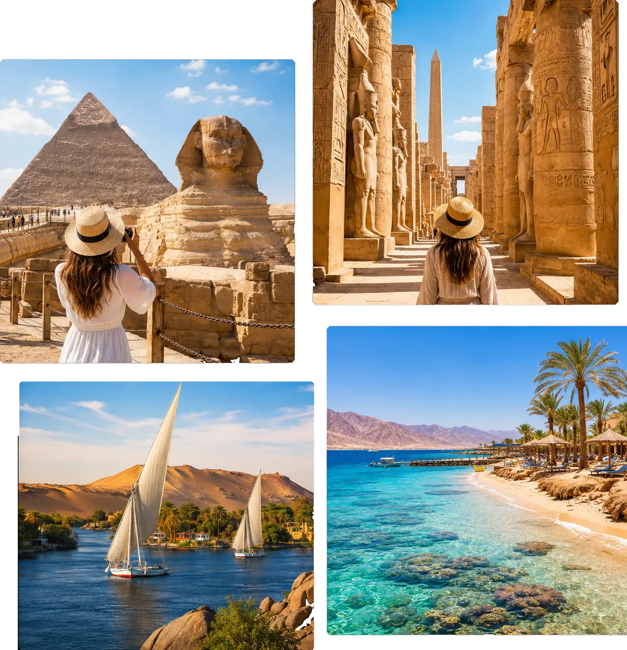 Adoro viajar a Egipto Passeios no Egito
