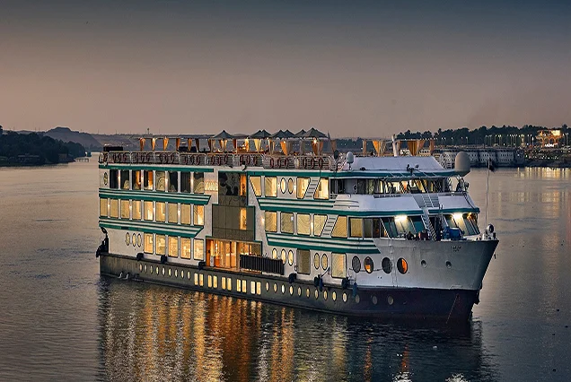 Cruzeiro pelo Nilo Al Nabilatan 8 dias ida e volta desde Luxor, viagem de luxo
